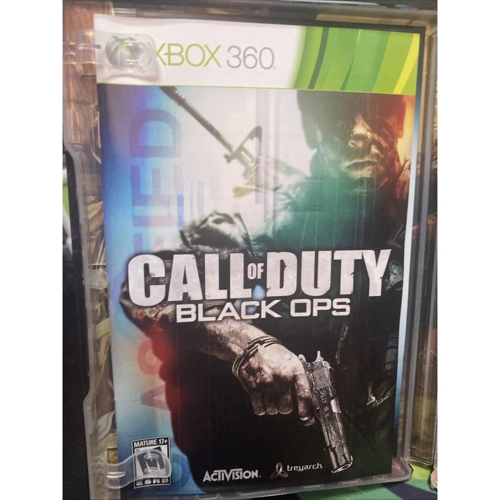 Call Of Duty Black Ops Steel Book Edition (Microsoft Xbox 360, 2010) No Manual